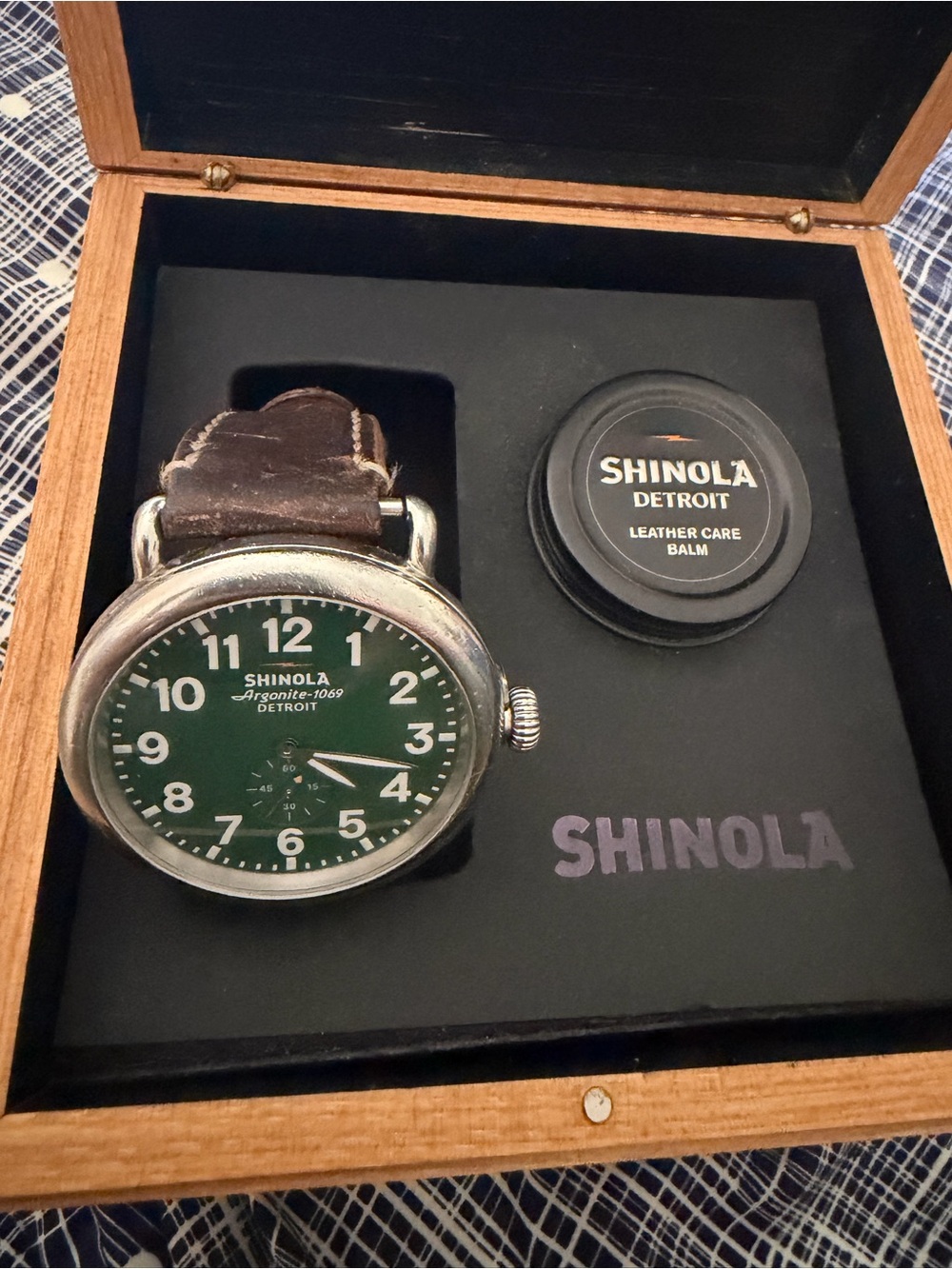 Shinola Runwell Watch 47mm . Early production run (2013) Built by Stefan Mihoc